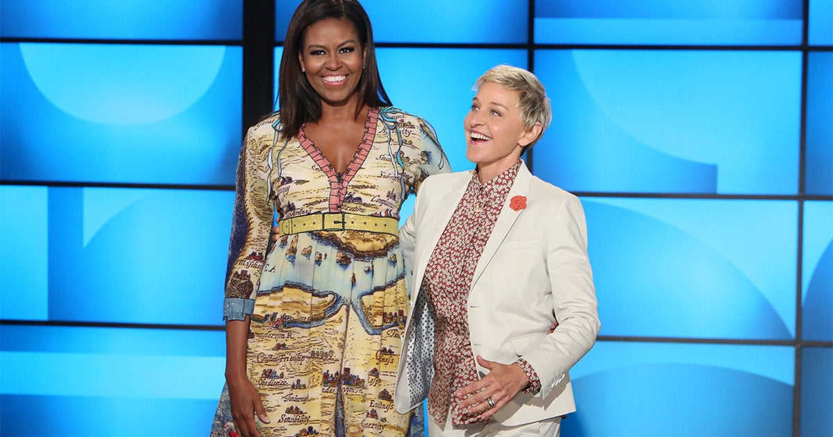 First Lady Michelle Obama Celebrates Her Daughters On Ellen - "They're Smart, Poised, Intelligent Young Women"
