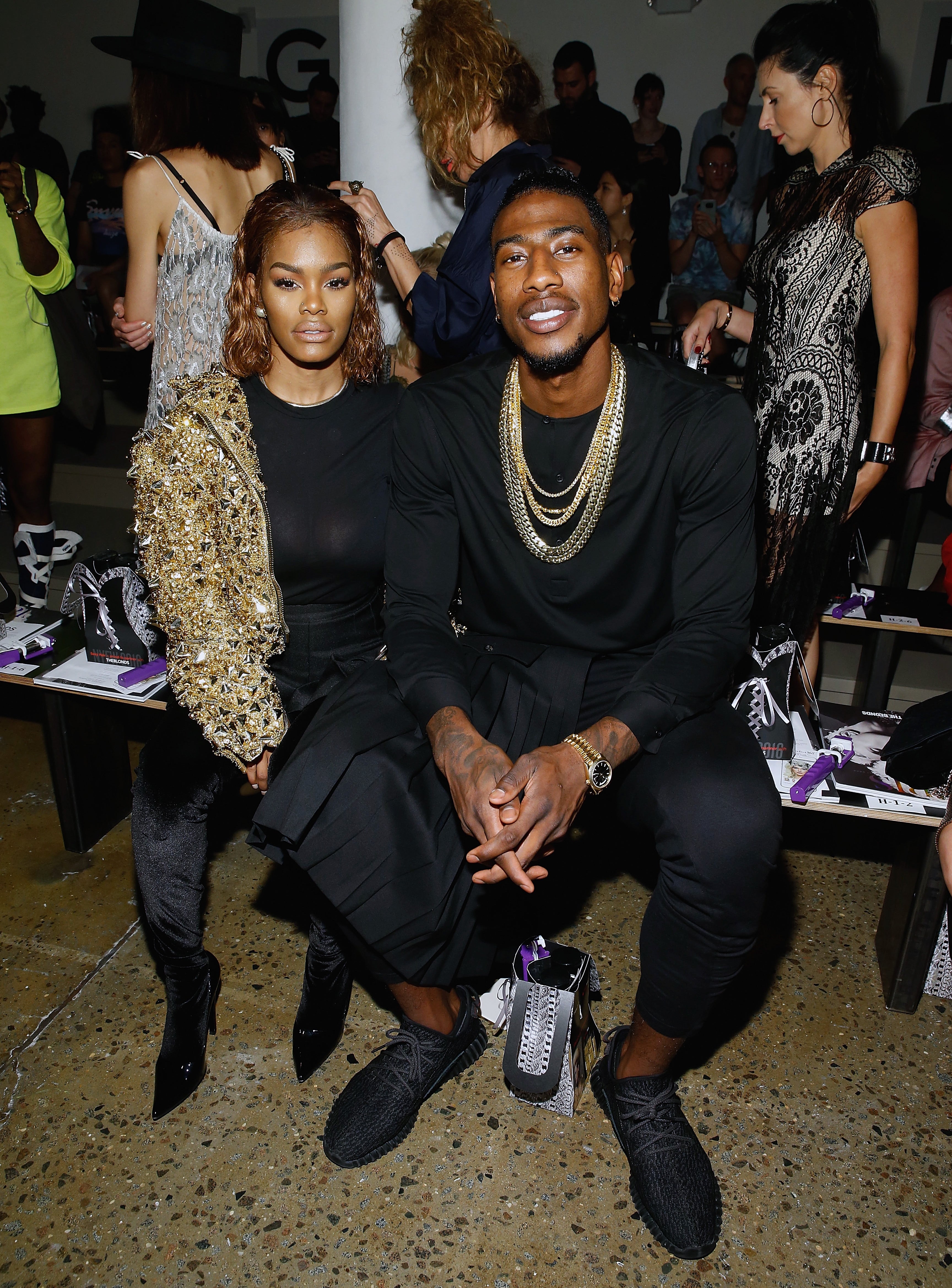 11 Times Teyana Taylor and Iman Shumpert Were the Cutest Couple at NYFW 2016
