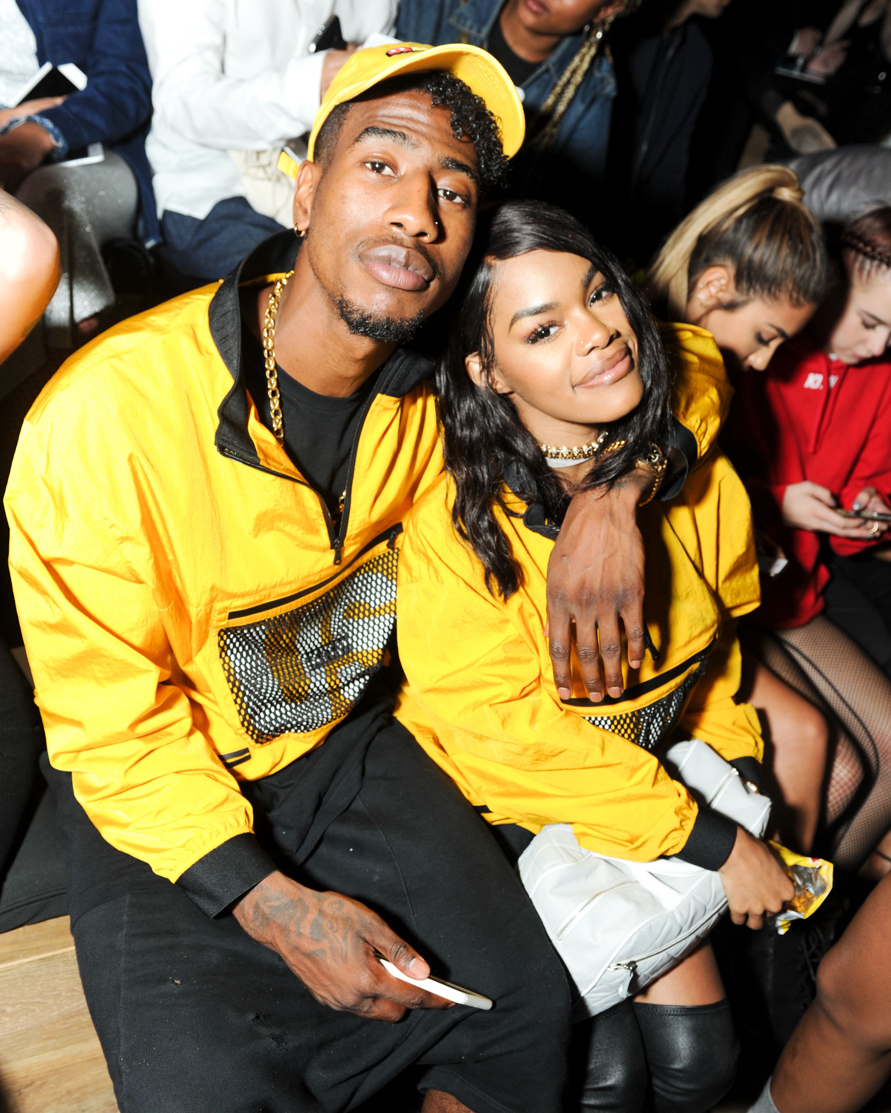 11 Times Teyana Taylor and Iman Shumpert Were the Cutest Couple at NYFW 2016
