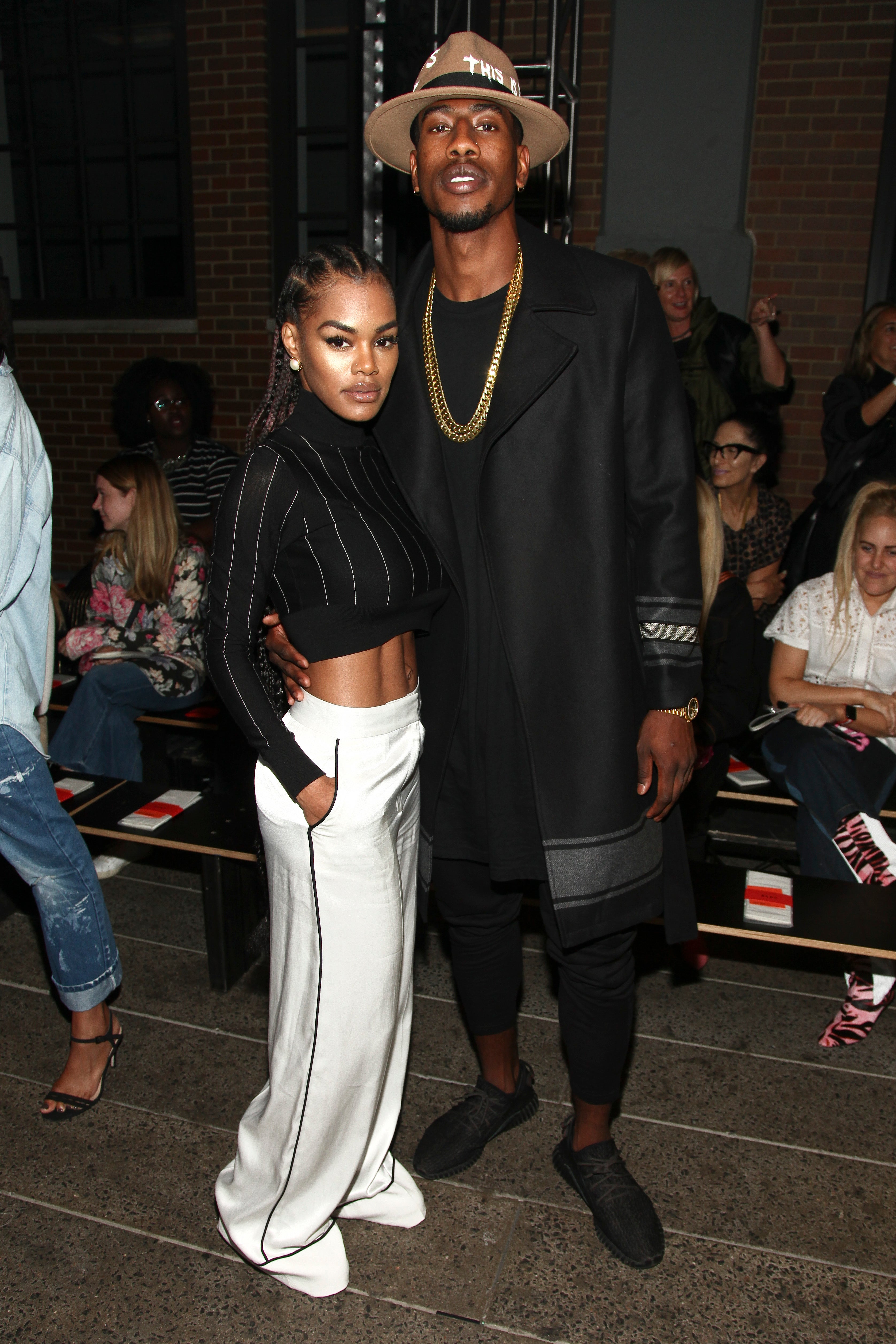 11 Times Teyana Taylor and Iman Shumpert Were the Cutest Couple at NYFW 2016
