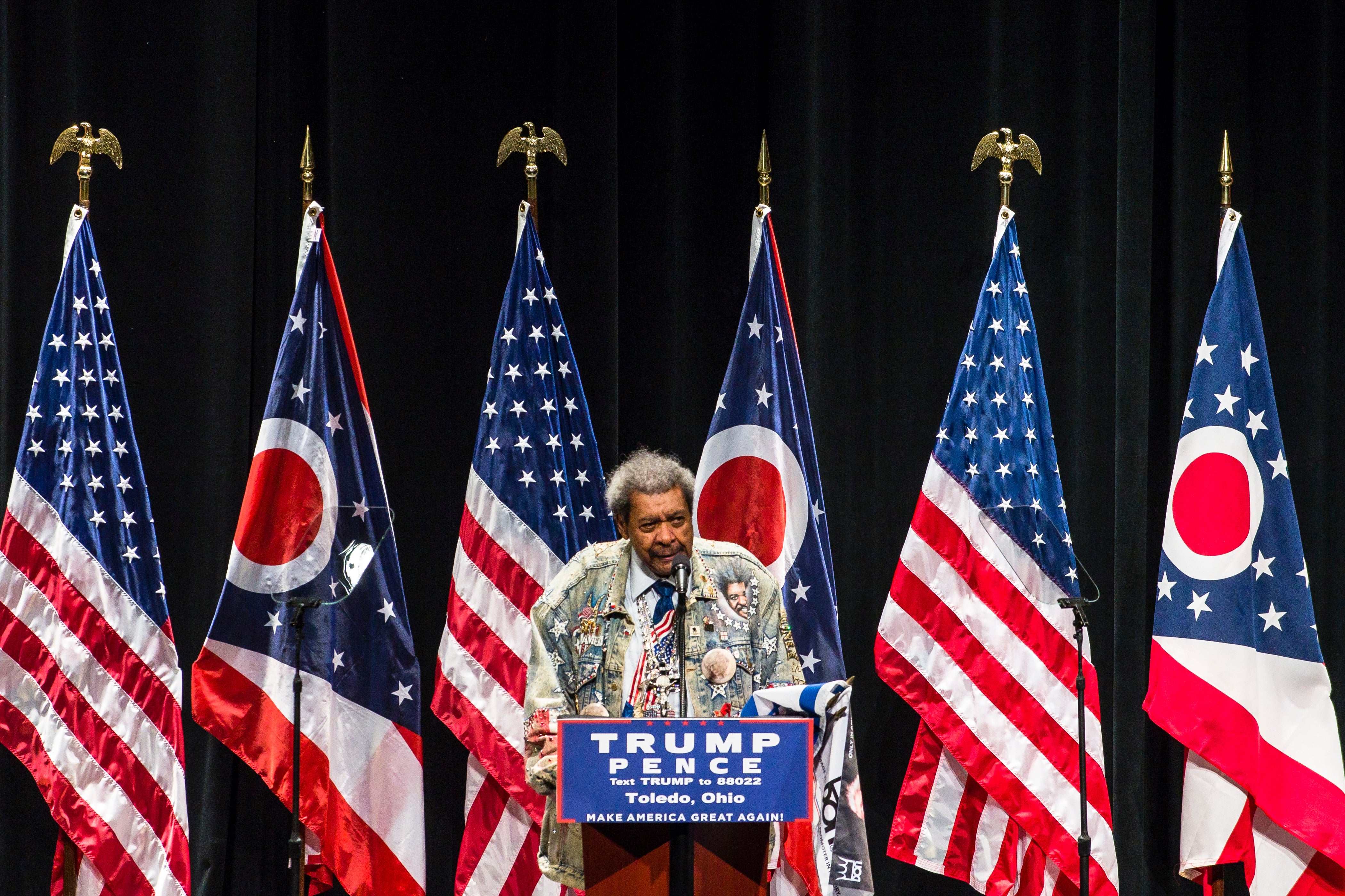 Boxing Promoter Don King Uses N-Word To Introduce Donald Trump During Church Visit
