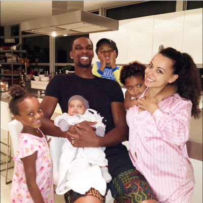 All Of Chris and Adrienne Bosh’s Cutest Family Moments