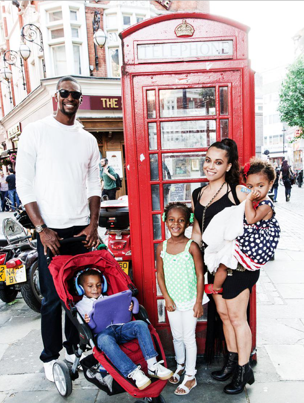 All Of Chris and Adrienne Bosh's Cutest Family Moments
