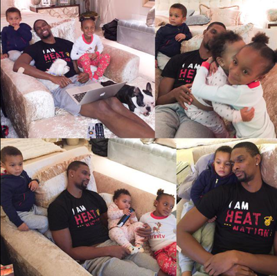 All Of Chris and Adrienne Bosh’s Cutest Family Moments