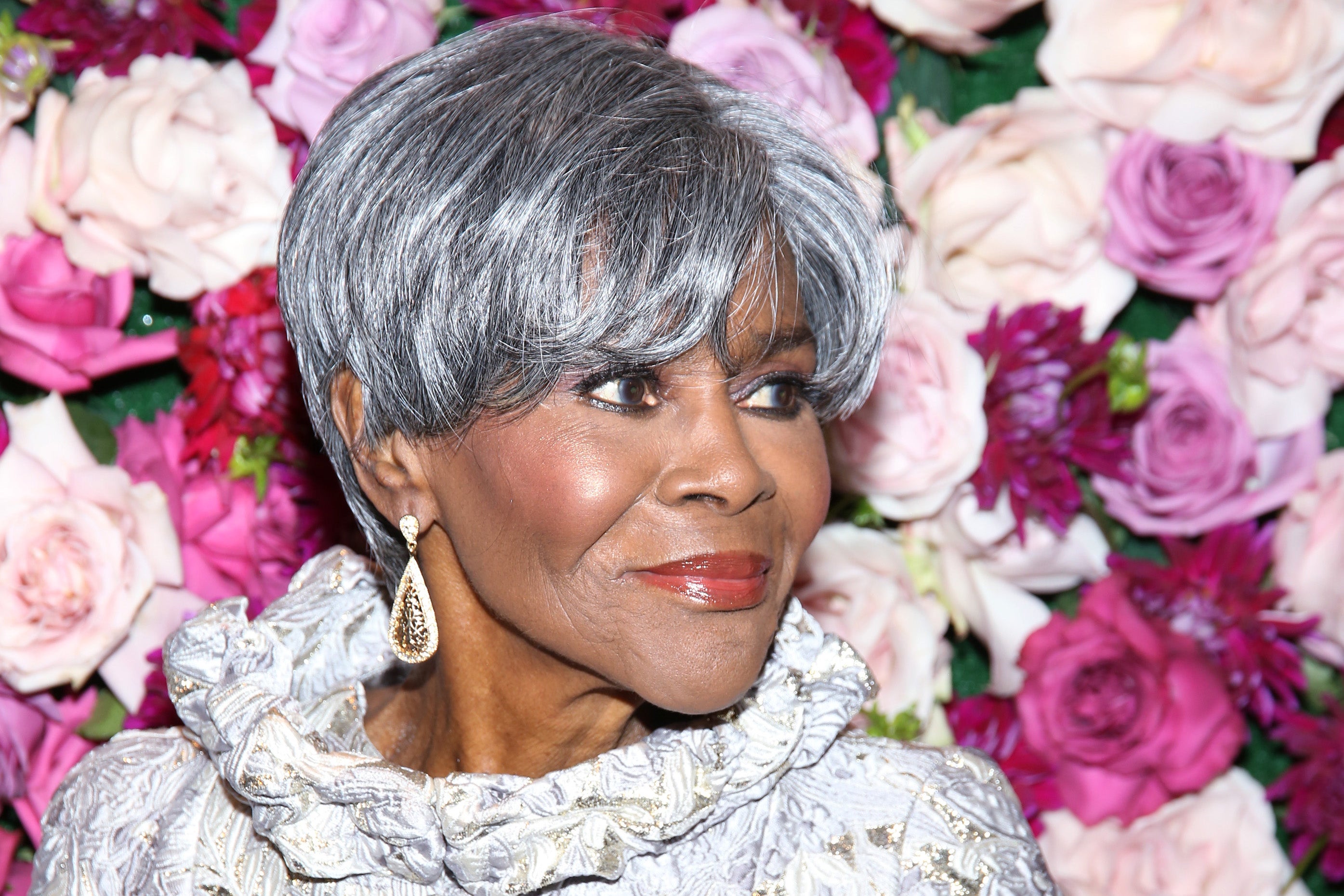 Cicely Tyson Looks Like Royalty in Spectacular Silver Gown
