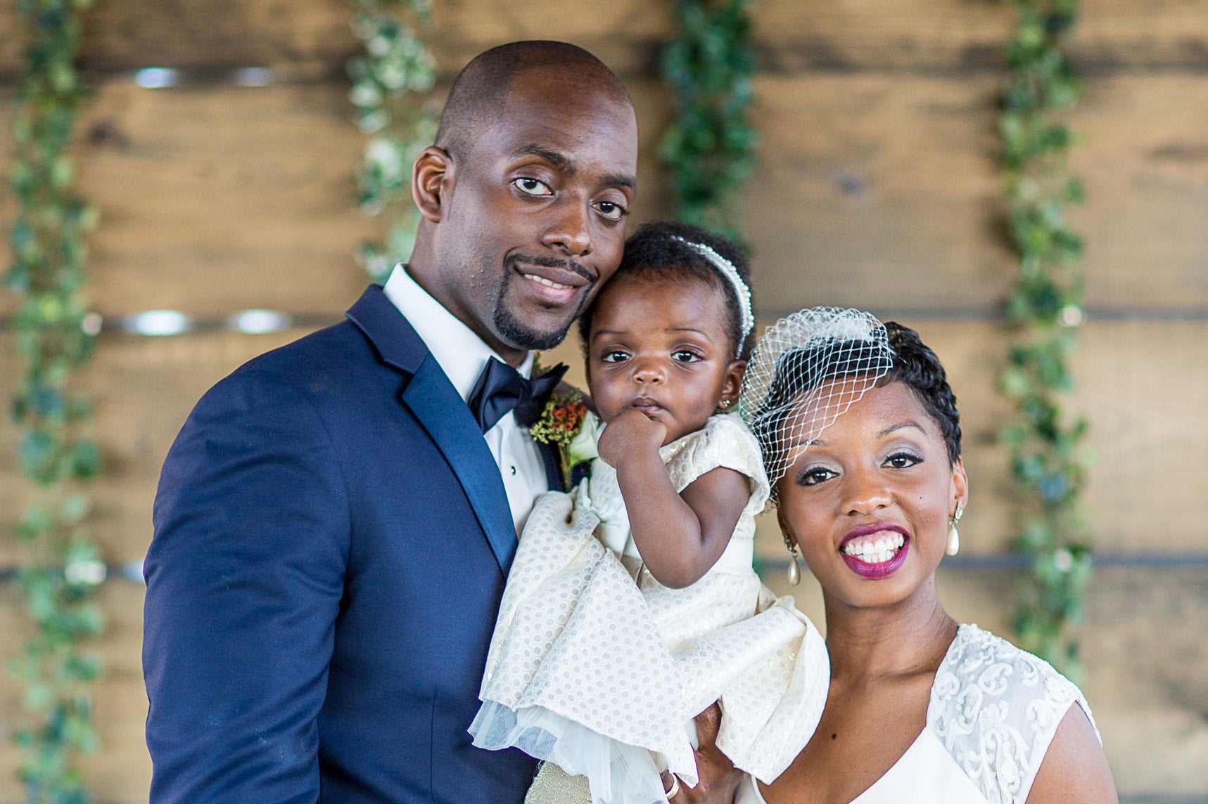 Bridal Bliss: College Sweethearts Devon and Ebony Tie The Knot In Style
