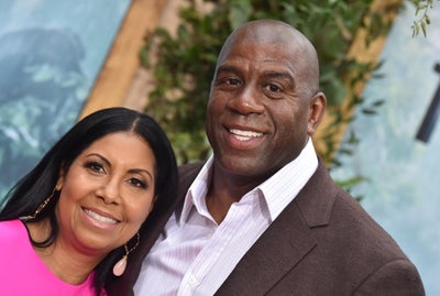 Magic Johnson and Wife Cookie Celebrate 25 Years of Marriage In a Big Way With All Of Their Couple Friends