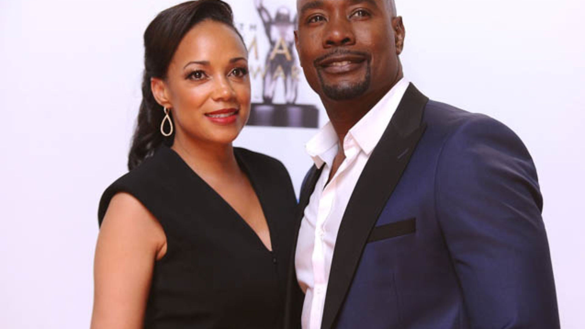 Morris Chestnut & Wife Have Date Night At 'When the Bough ...