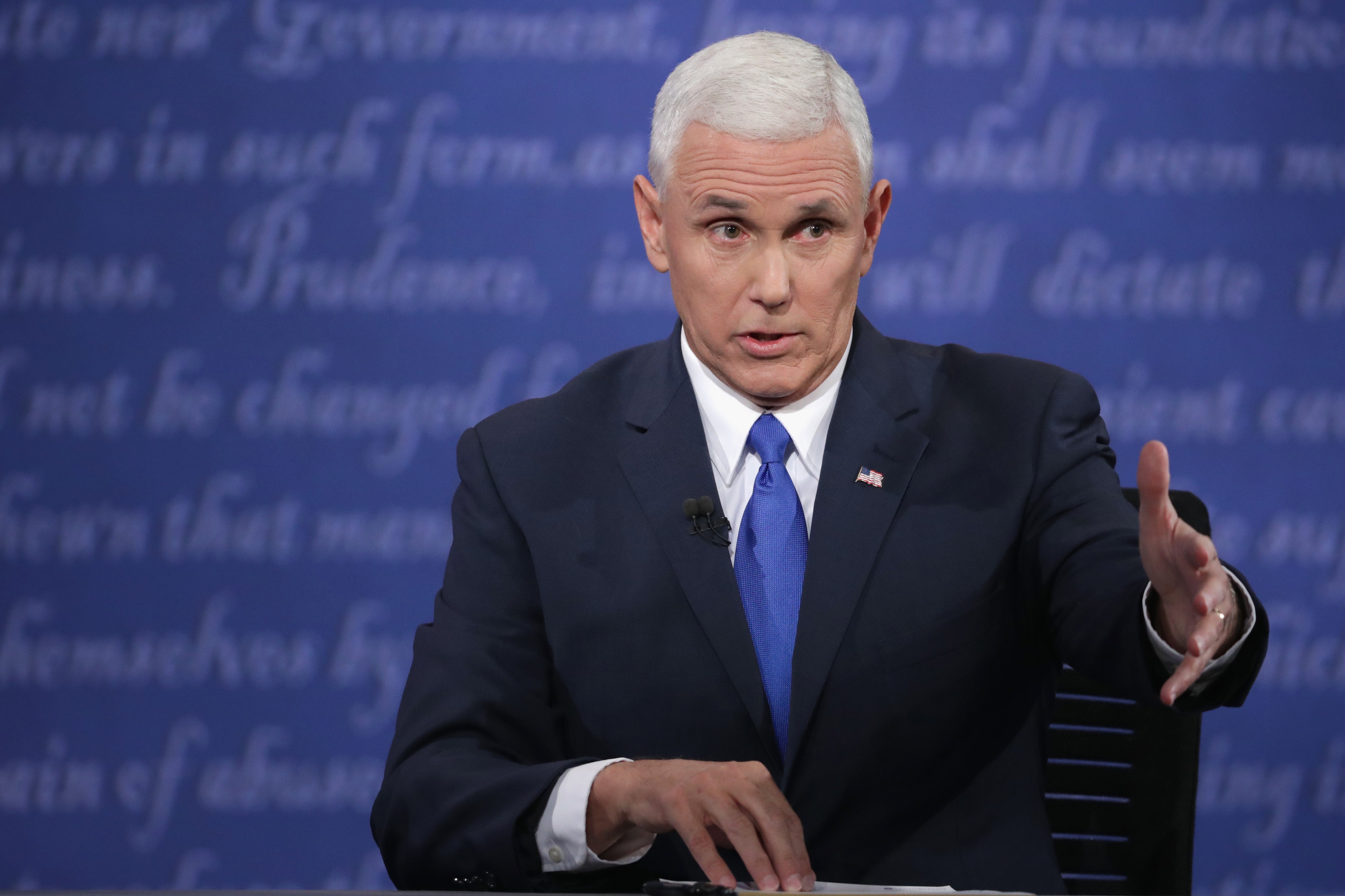 "That Mexican Thing?" Mike Pence Defends Trump's Disparaging Immigrant Comments During Debate
