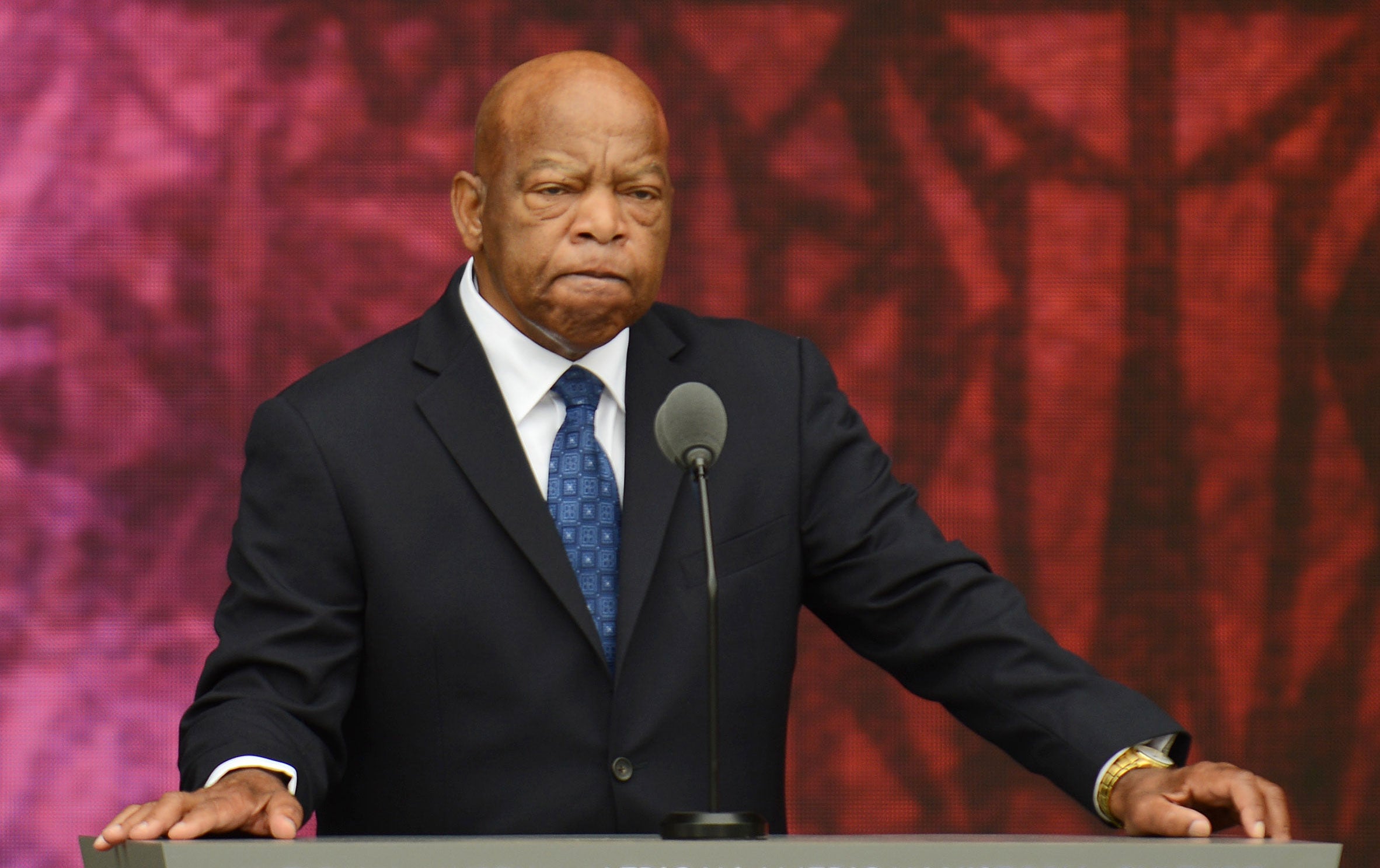 Civil Rights Leader John Lewis Urges Young People To Vote And Get In 'Good Trouble'
