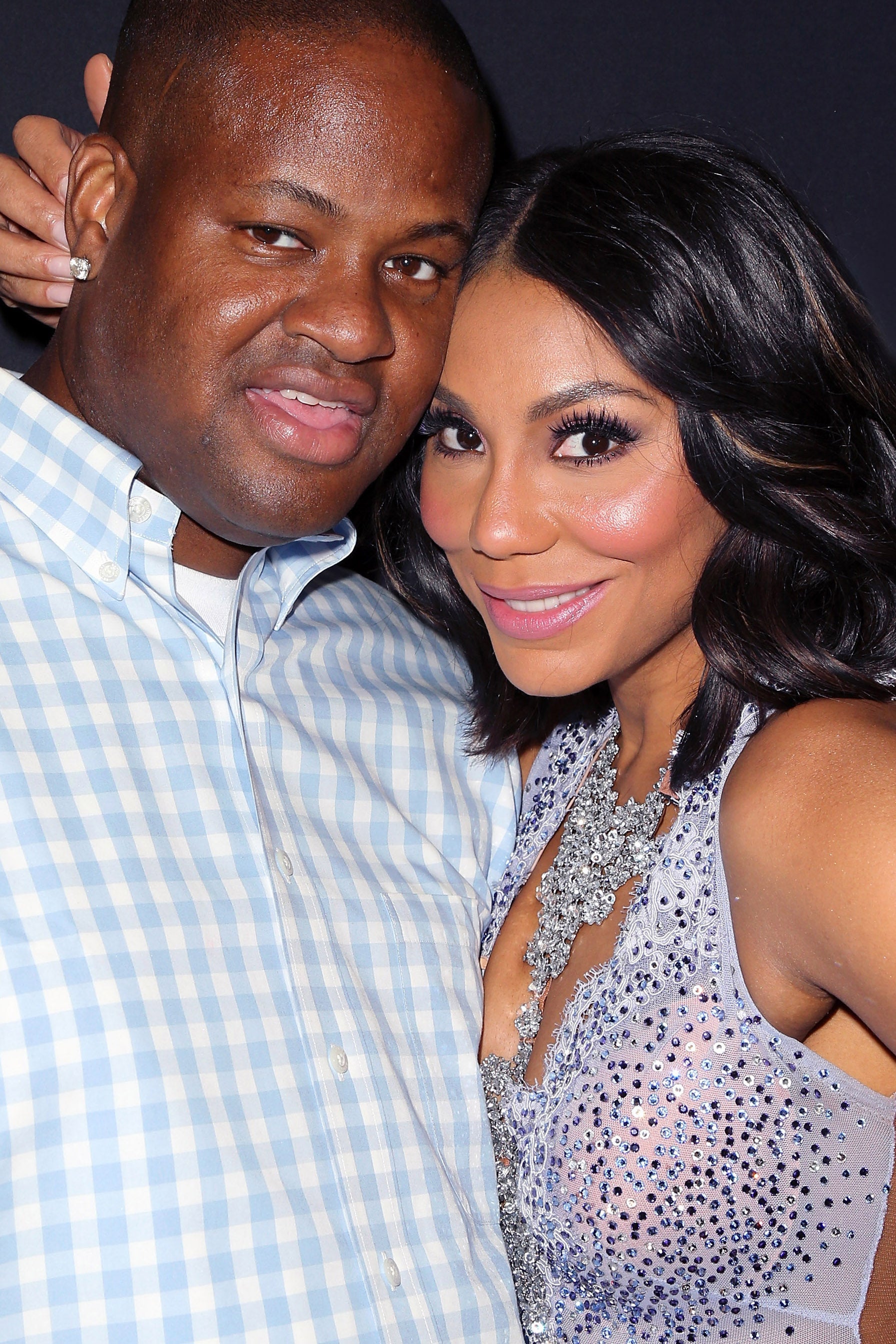 Tamar Braxton and Husband Vince Herbert Get Cozy At Bad Boy Reunion Tour, Put Breakup Rumors to Rest

