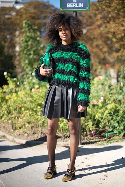 Beautiful Black People Serving Effortless Style During Paris Fashion Week 