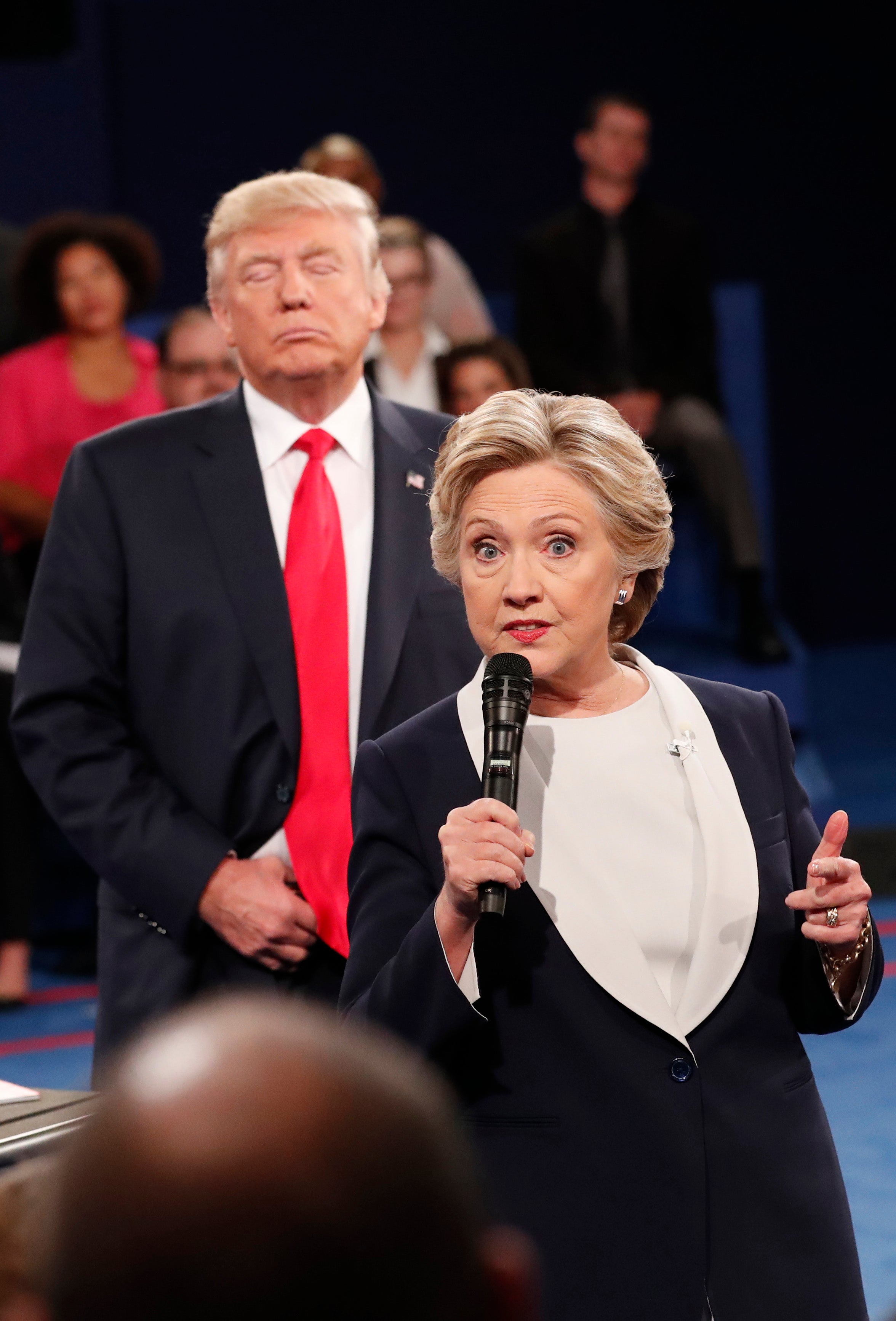Did Donald Trump Just Body Shame Hillary Clinton? This Clip Sure Sounds Like It
