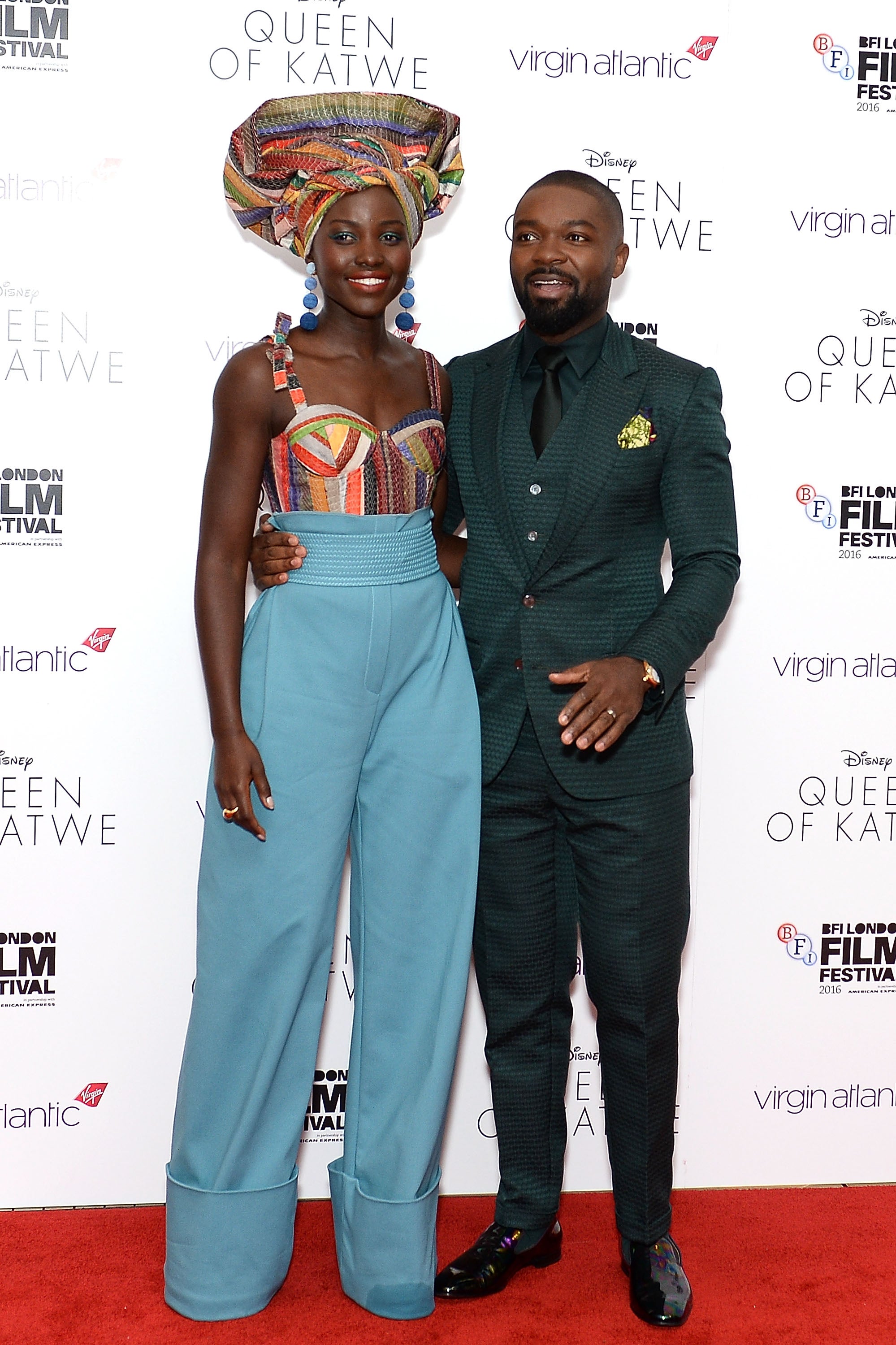 Celebs Celebrate 'Queen of Katwe' at the BFI London Film Festival

