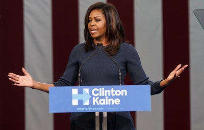 ‘It Has Shaken Me To My Core:’ Michelle Obama Delivers Emotional Speech On Trump Sexual Assault Allegations