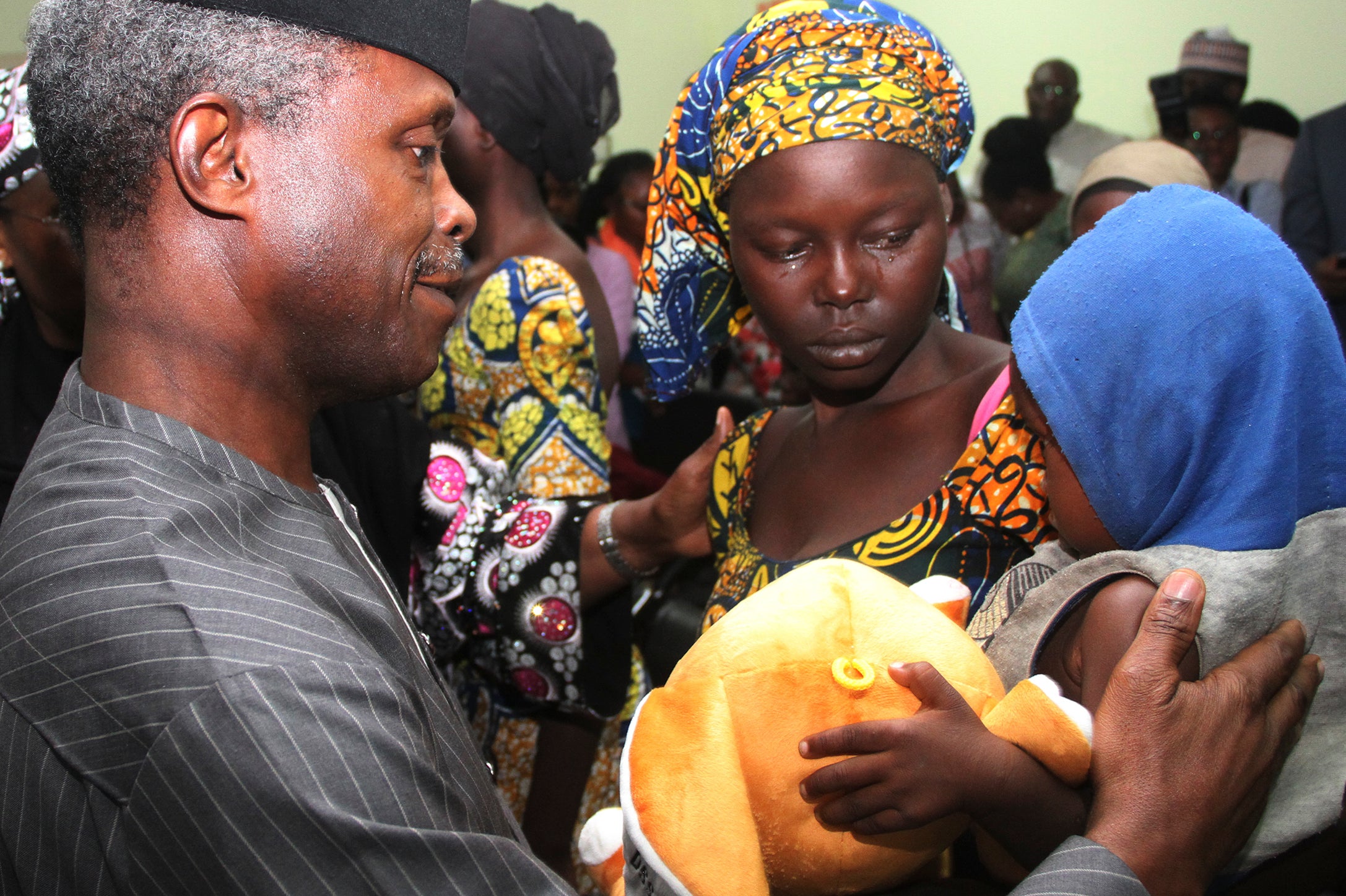 Many Captive Girls Are ‘Unwilling to Leave Boko Haram,’ Chibok Leader Says