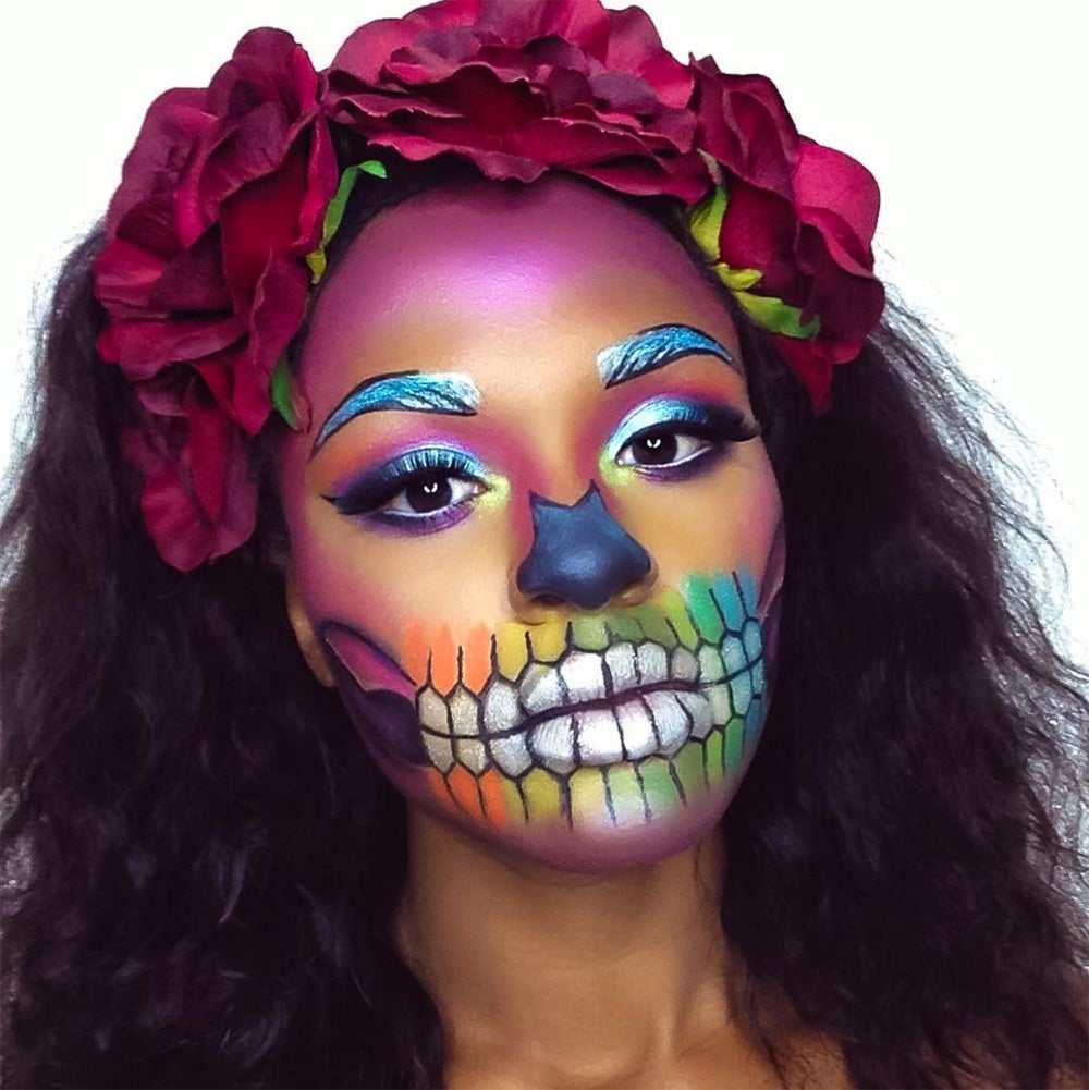 Halloween Makeup Looks For Girls - Halloween Wallpaper Gallery Devil Costume For Women Makeup