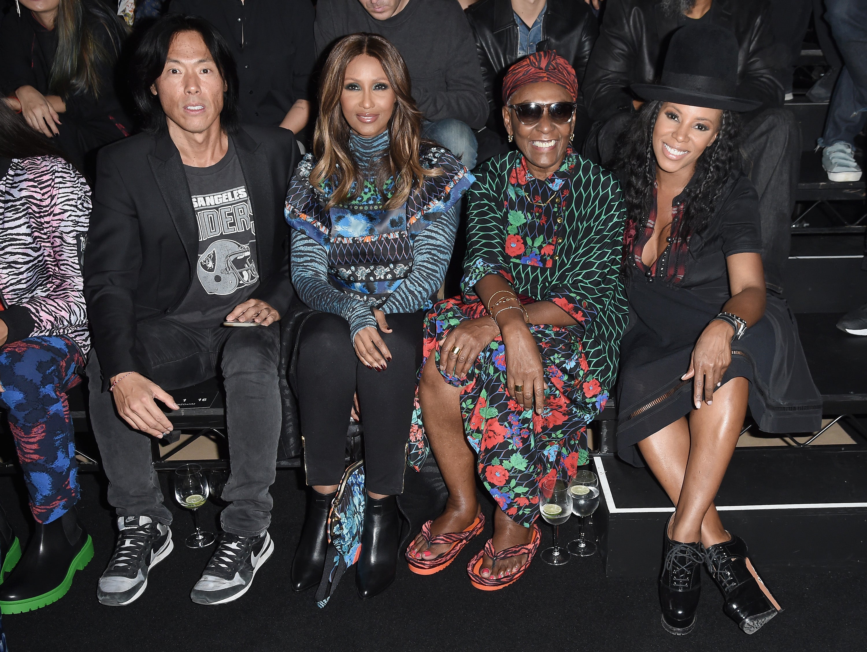 Lupita Nyong'o, Iman and More Step Out for Kenzo x 'H and M' Runway Show
