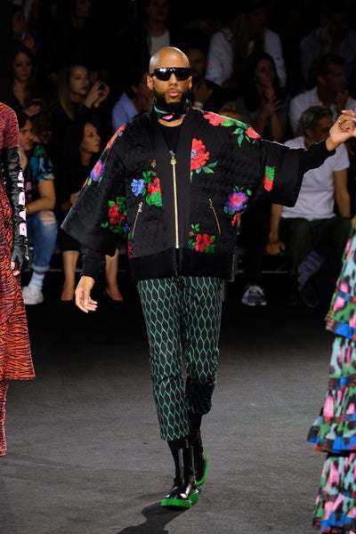 Lupita Nyong’o, Iman and More Came Out for the Kenzo x H&M Runway Show and It was Lit