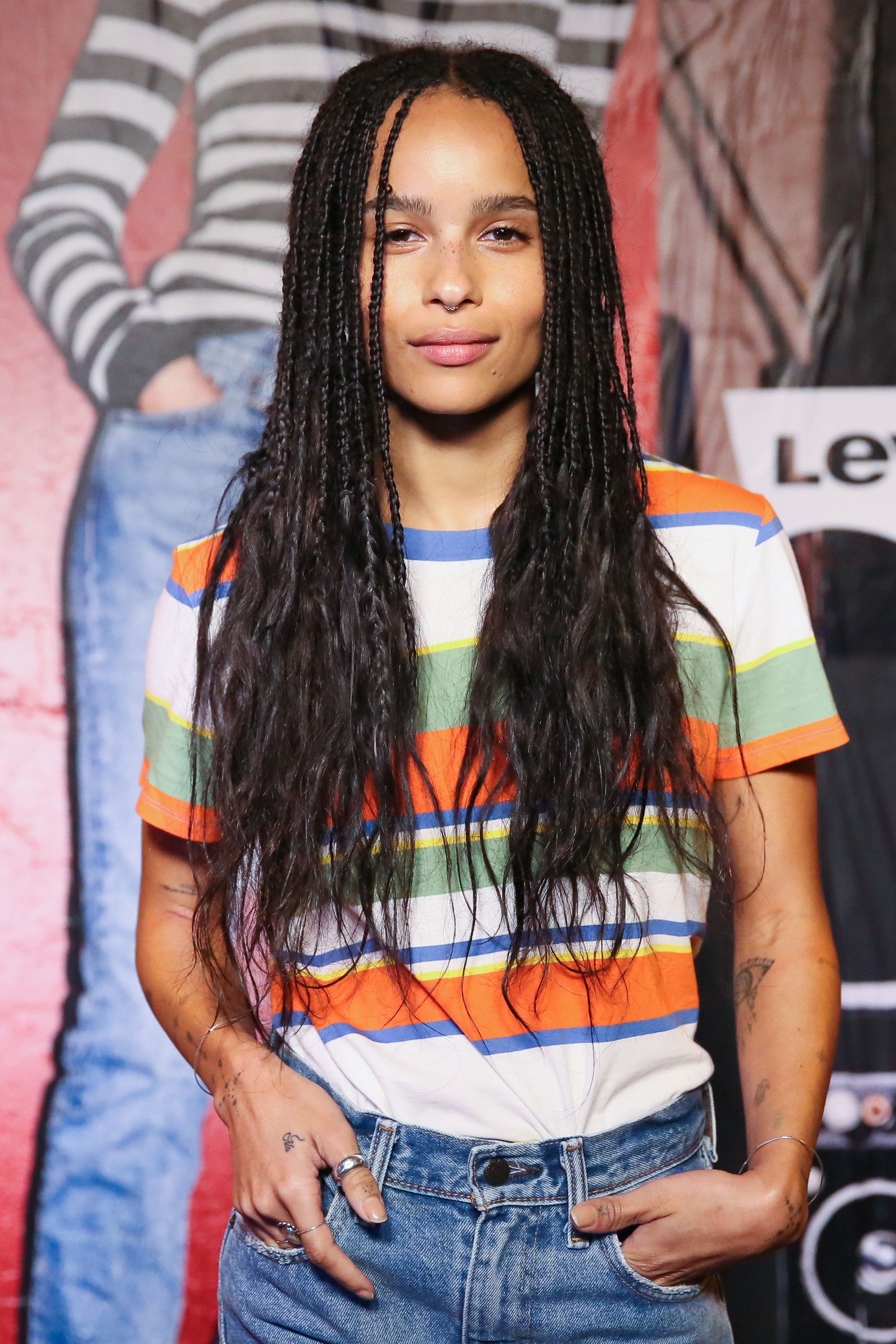 Zoe Kravitz's Most Badass Hair Moments
