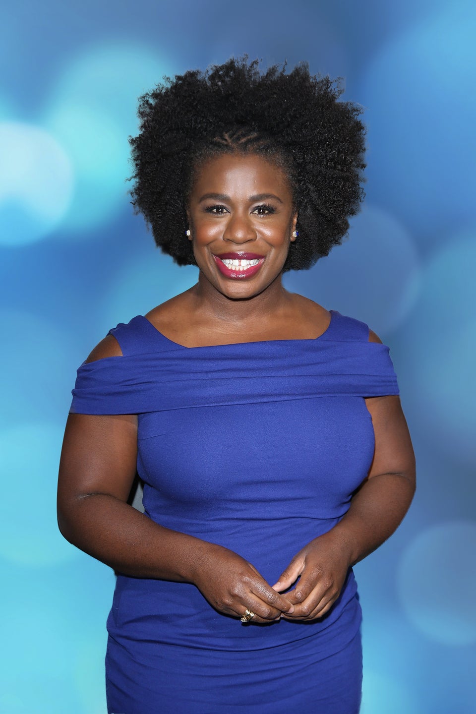 You Have To See Uzo Aduba’s Glorious ‘Team Blue’ Afro
