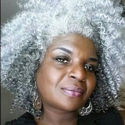 Beautiful Black Women Slaying Gracefully In Gray Hair