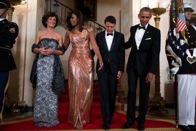 Michelle Obama’s Hair Is Laid To Perfection For Her Final State Dinner