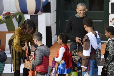 See Pics From the Obamas’ Last Halloween in the White House