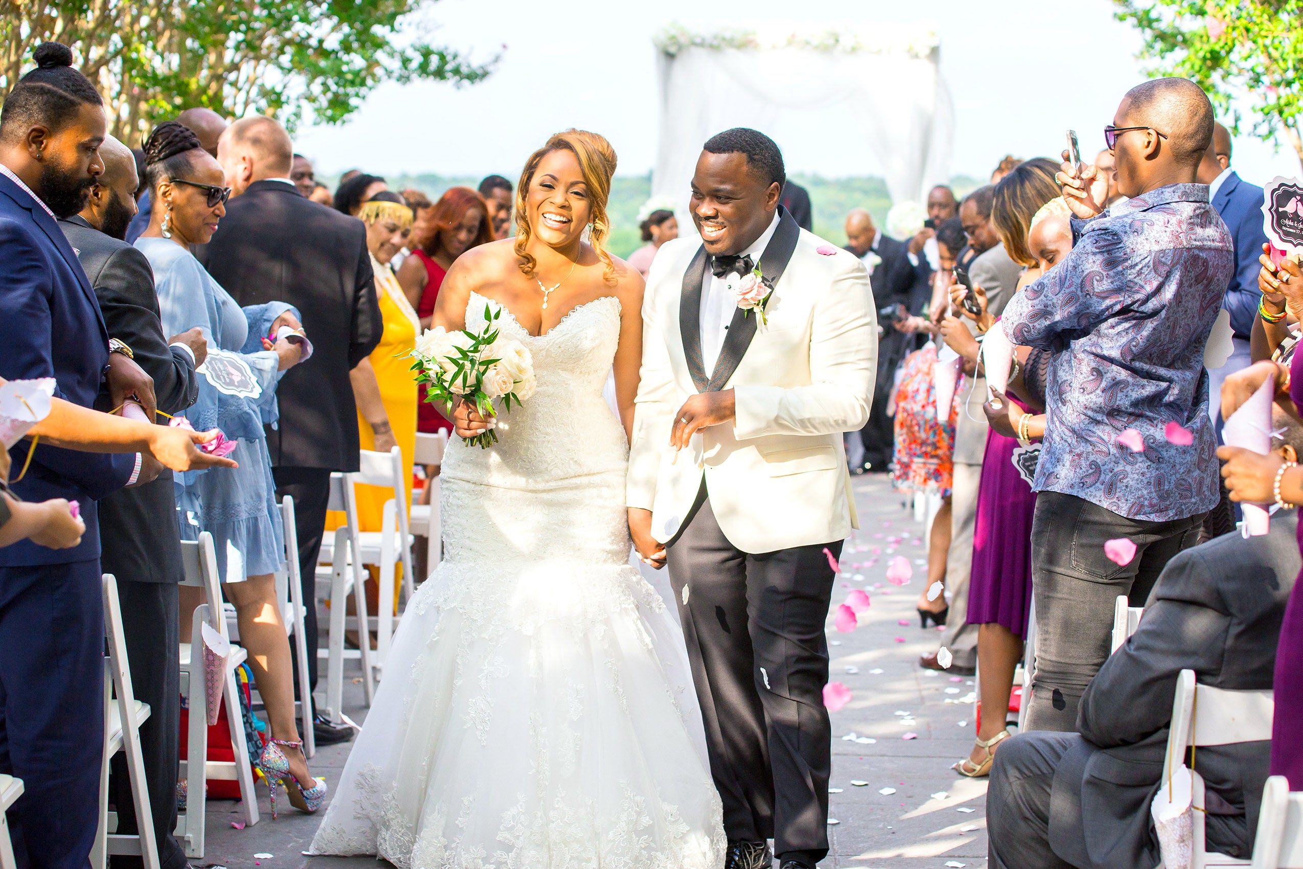 Bridal Bliss: Aisha and Justin's Virginia Wedding Photos Are As Sweet As Pie
