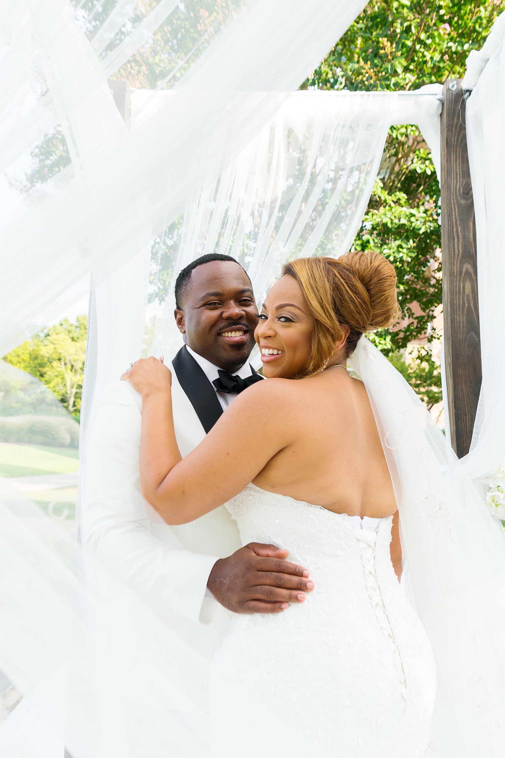 Bridal Bliss: Aisha and Justin's Virginia Wedding Photos Are As Sweet As Pie
