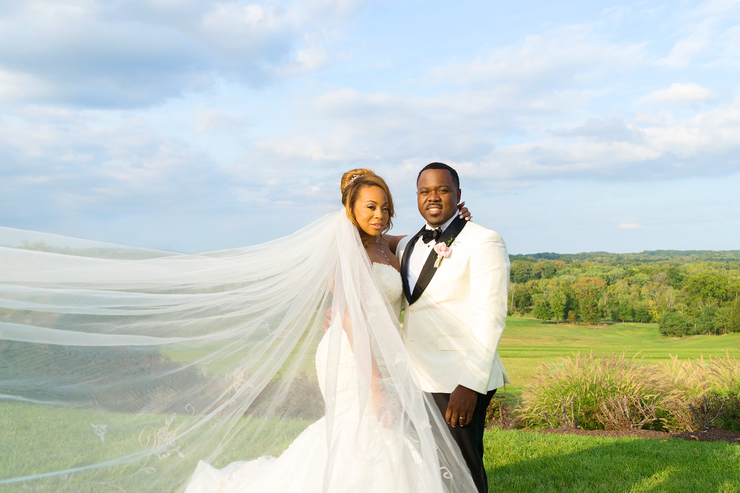 Bridal Bliss: Aisha and Justin's Virginia Wedding Photos Are As Sweet As Pie
