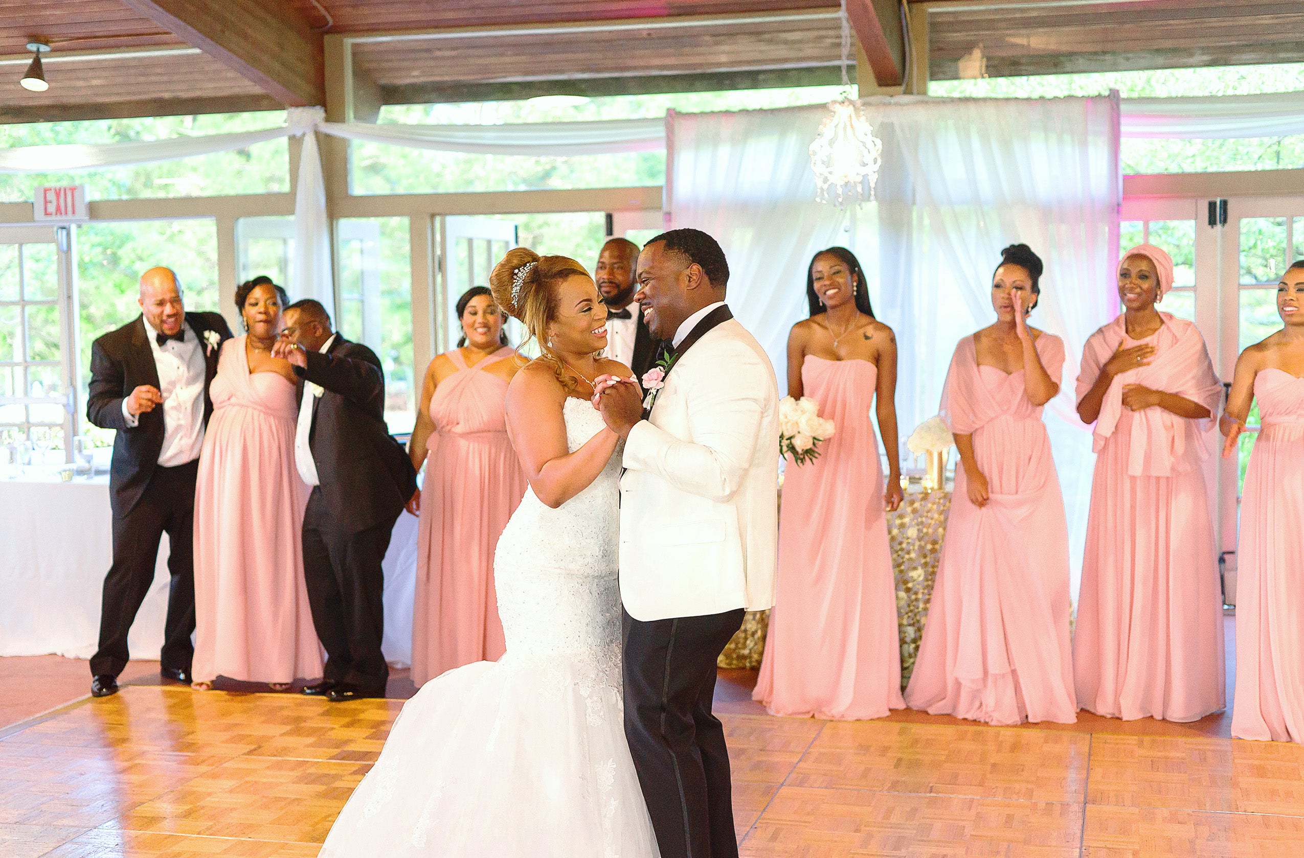 Bridal Bliss: Aisha and Justin's Virginia Wedding Photos Are As Sweet As Pie
