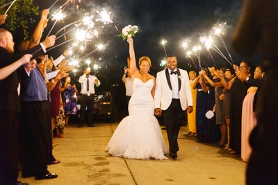 Bridal Bliss: Aisha and Justin’s Virginia Wedding Photos Are As Sweet As Pie