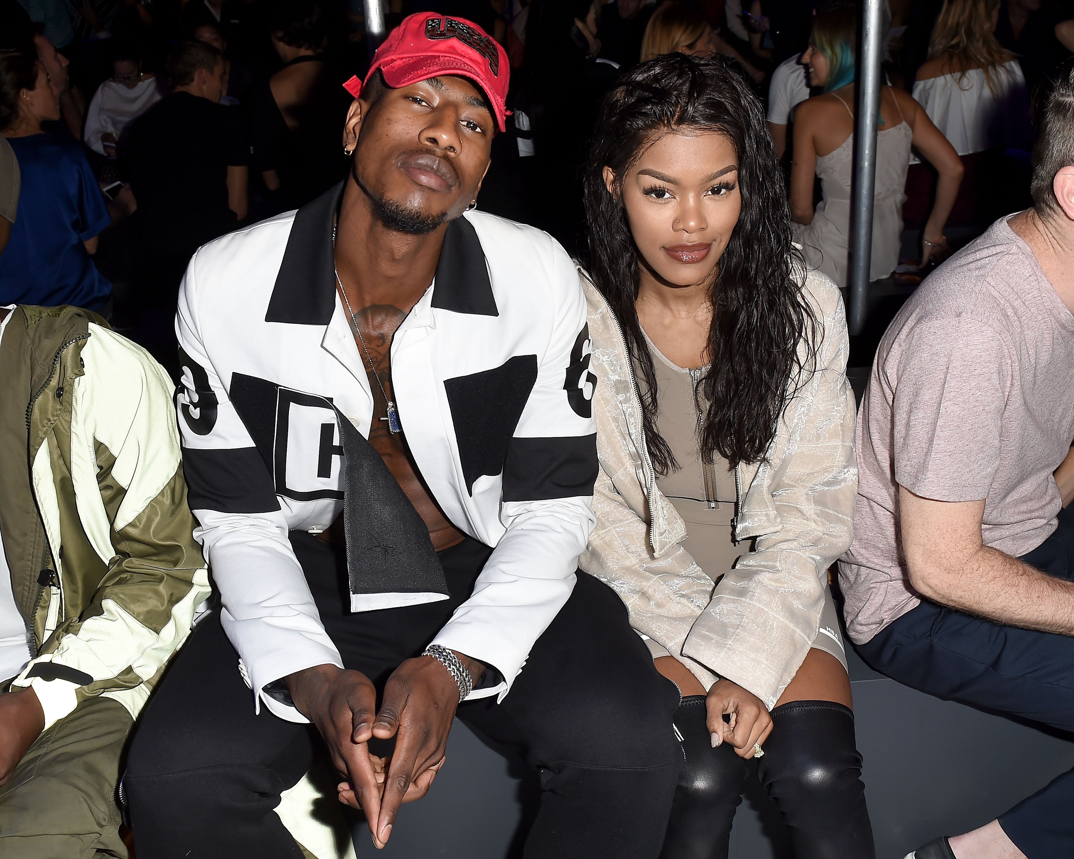 Teyana Taylor's Wedding Day Pic Has Us Wanting To Get Married In Red Leather Jackets
