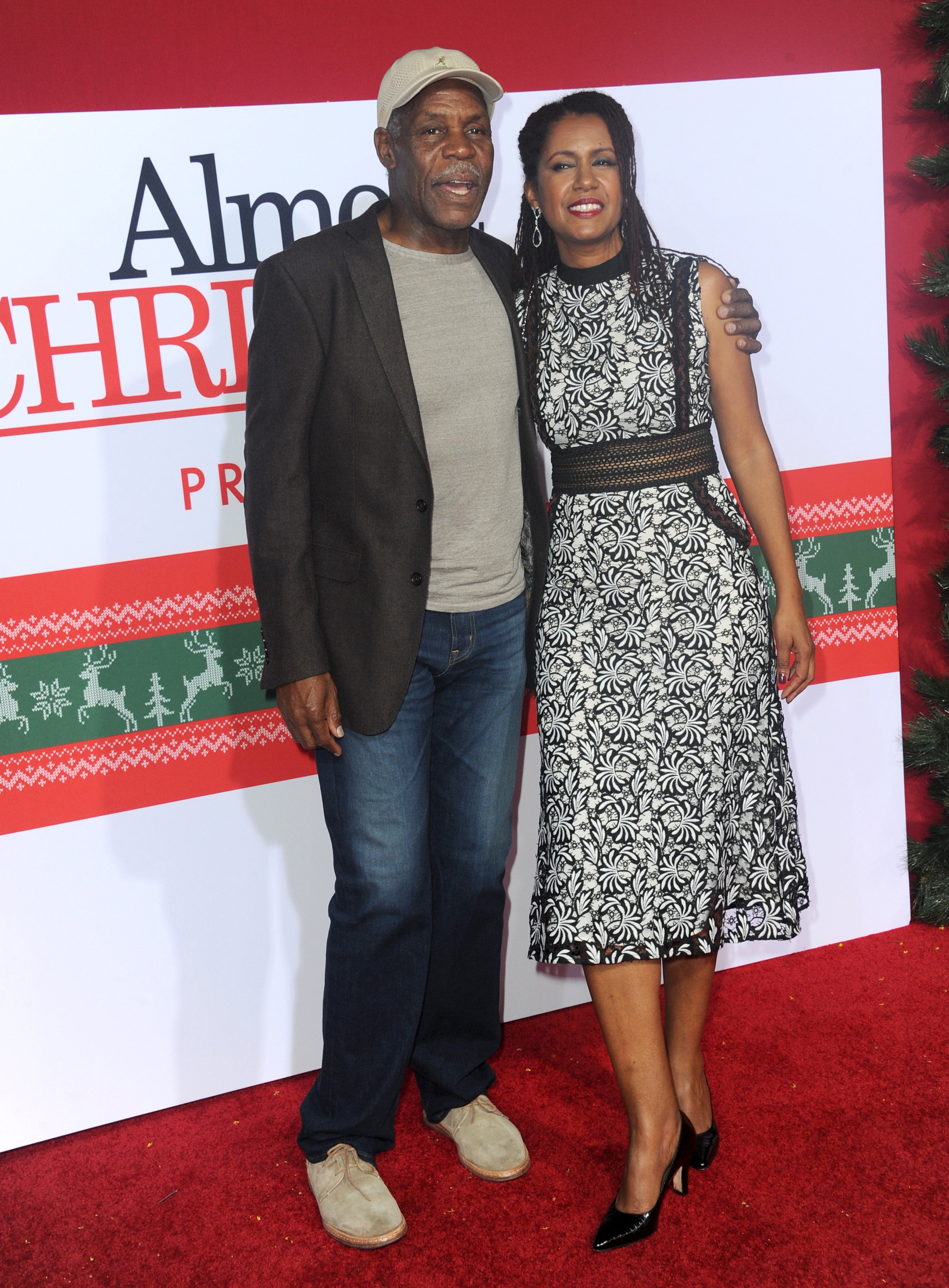 Celebs Get Festive at the 'Almost Christmas' Premiere 
