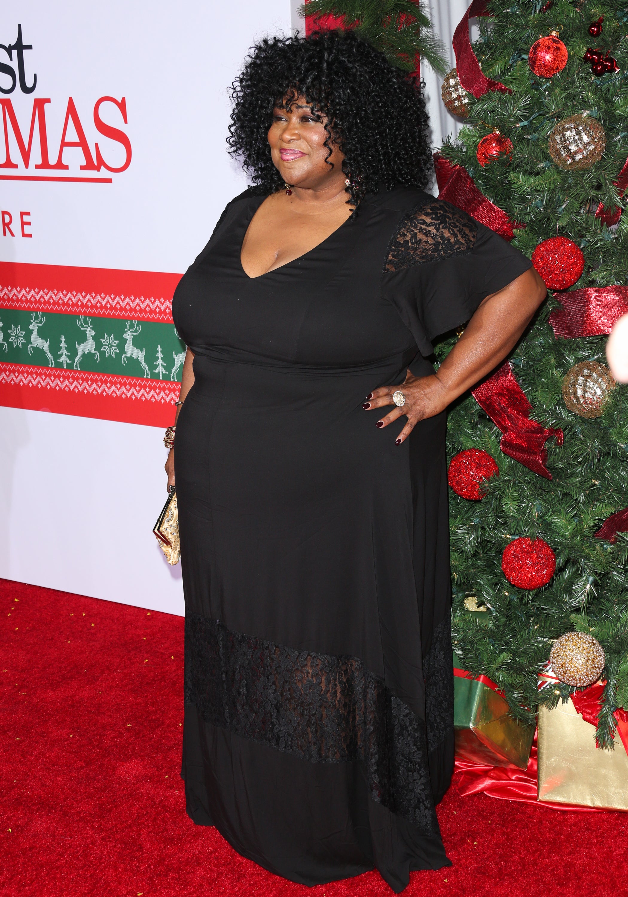 Celebs Get Festive at the 'Almost Christmas' Premiere 
