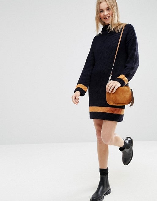 9 Celeb Inspired Sweater Dresses That'll Keep You Cozy and Cute
