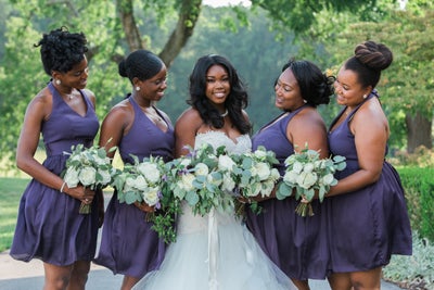 Bridal Bliss: Brian And Elesia’s Tender Wedding Photos Will Make You Smile