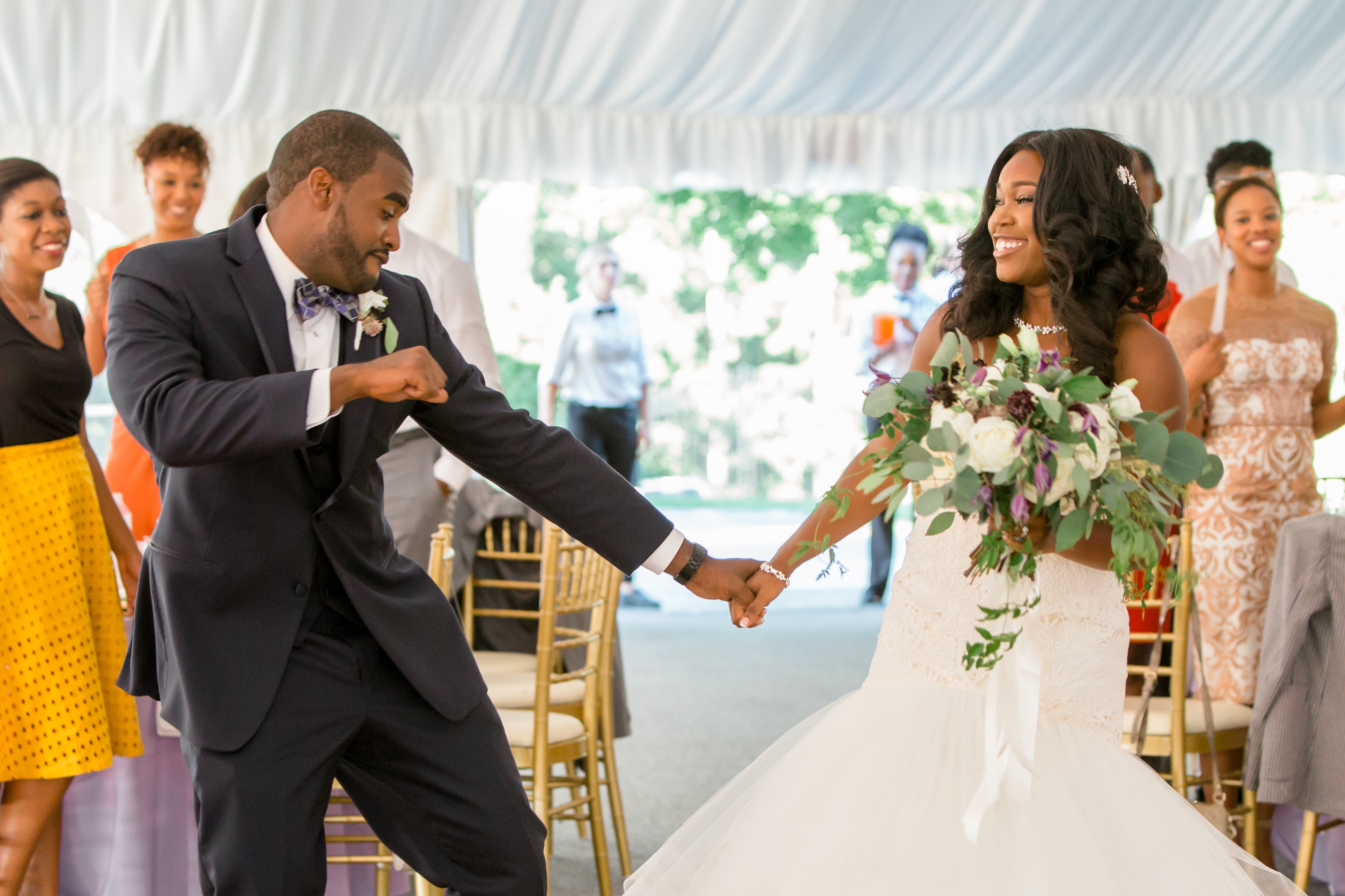 Bridal Bliss: Brian And Elesia's Tender Wedding Photos Will Make You Smile
