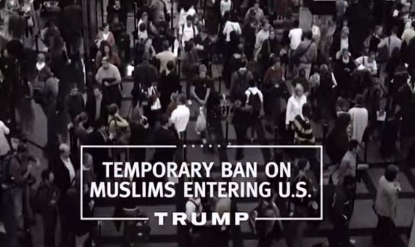 Trump Takes Down Muslim Ban Message From Site...Then Puts It Back Up