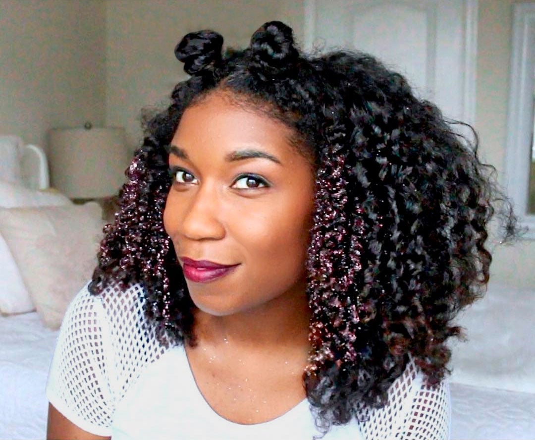 Fun and Festive Holiday Hairstyles That Look Amazing On Type 4 Hair
