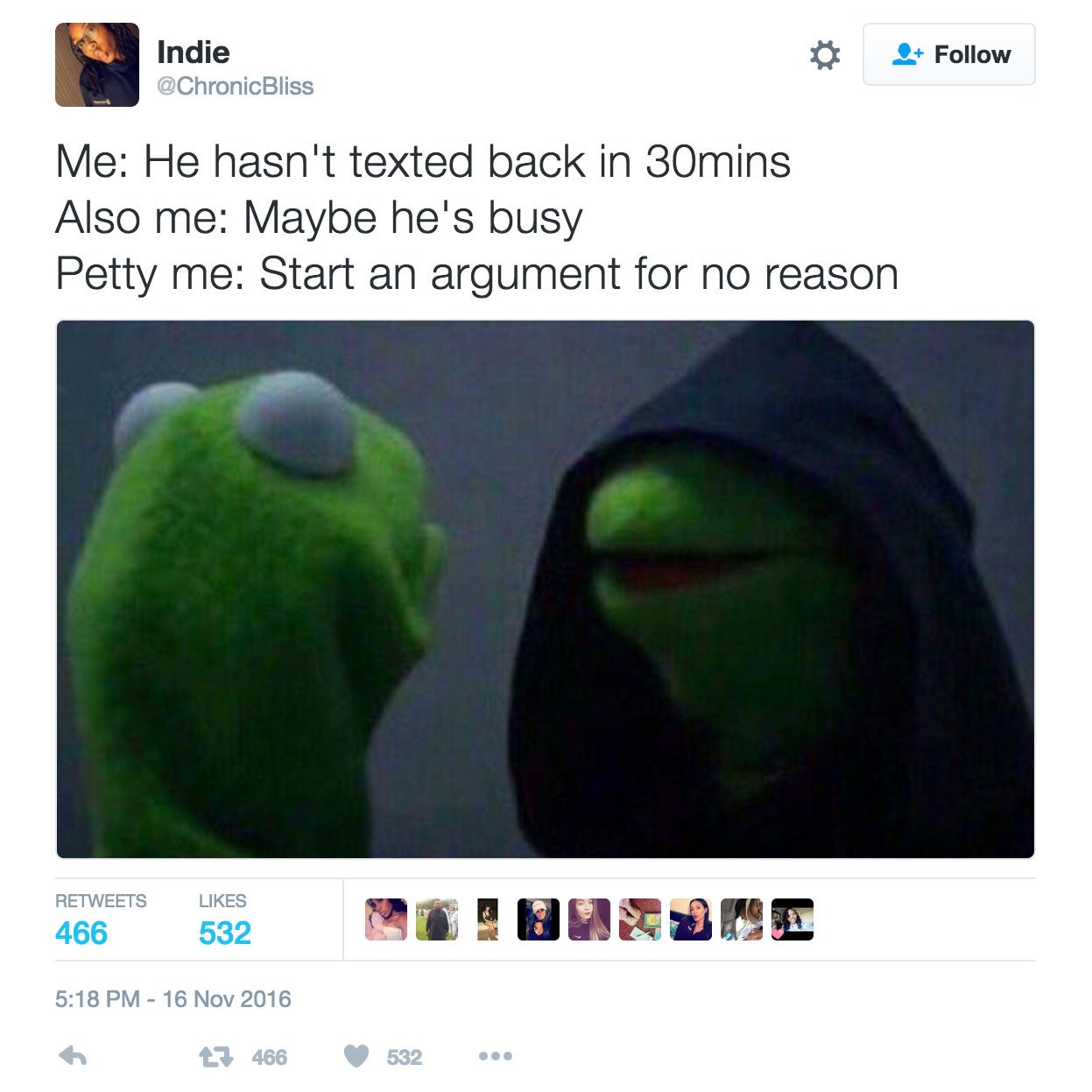 19 Me vs. Inner Me Evil Kermit Memes That Will Make You Say 'Yup, Definitely Me’
