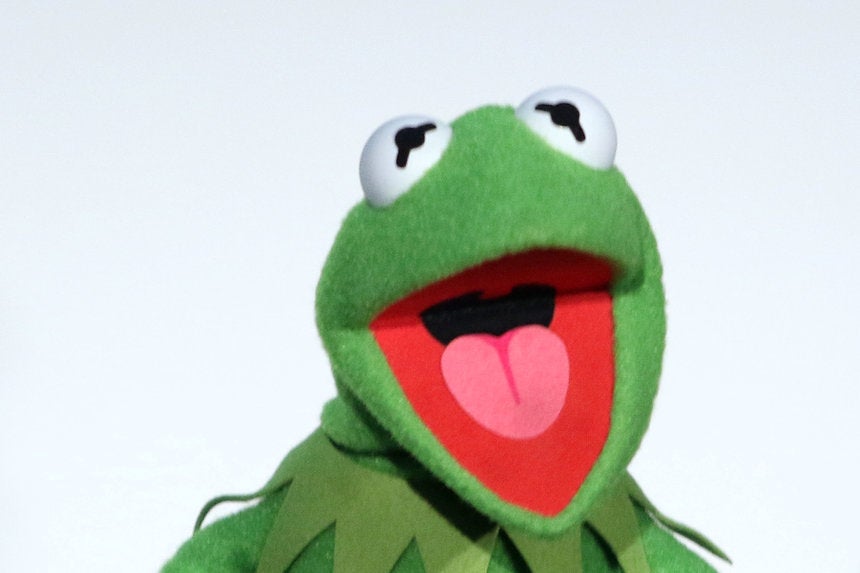 evil kermit plush