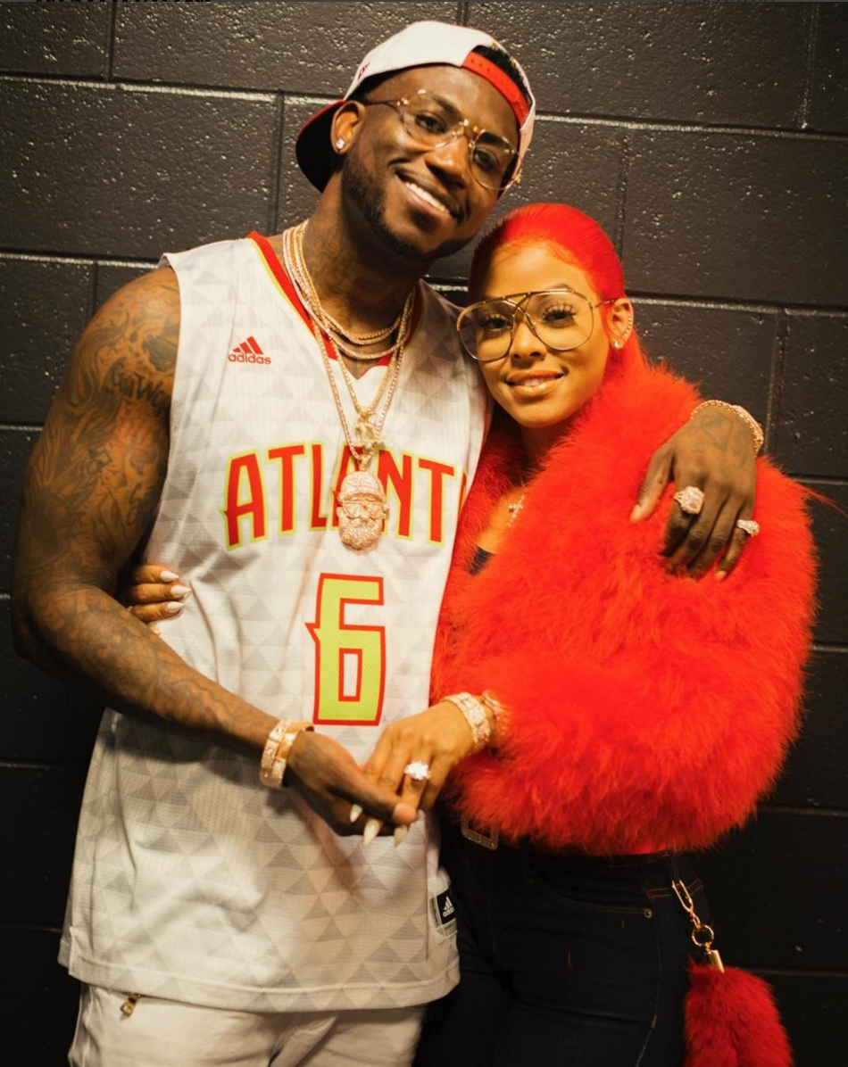 Gucci Mane Proposes To Keyshia Ka'oir At Atlanta Hawks Basketball Game –  POP ATL