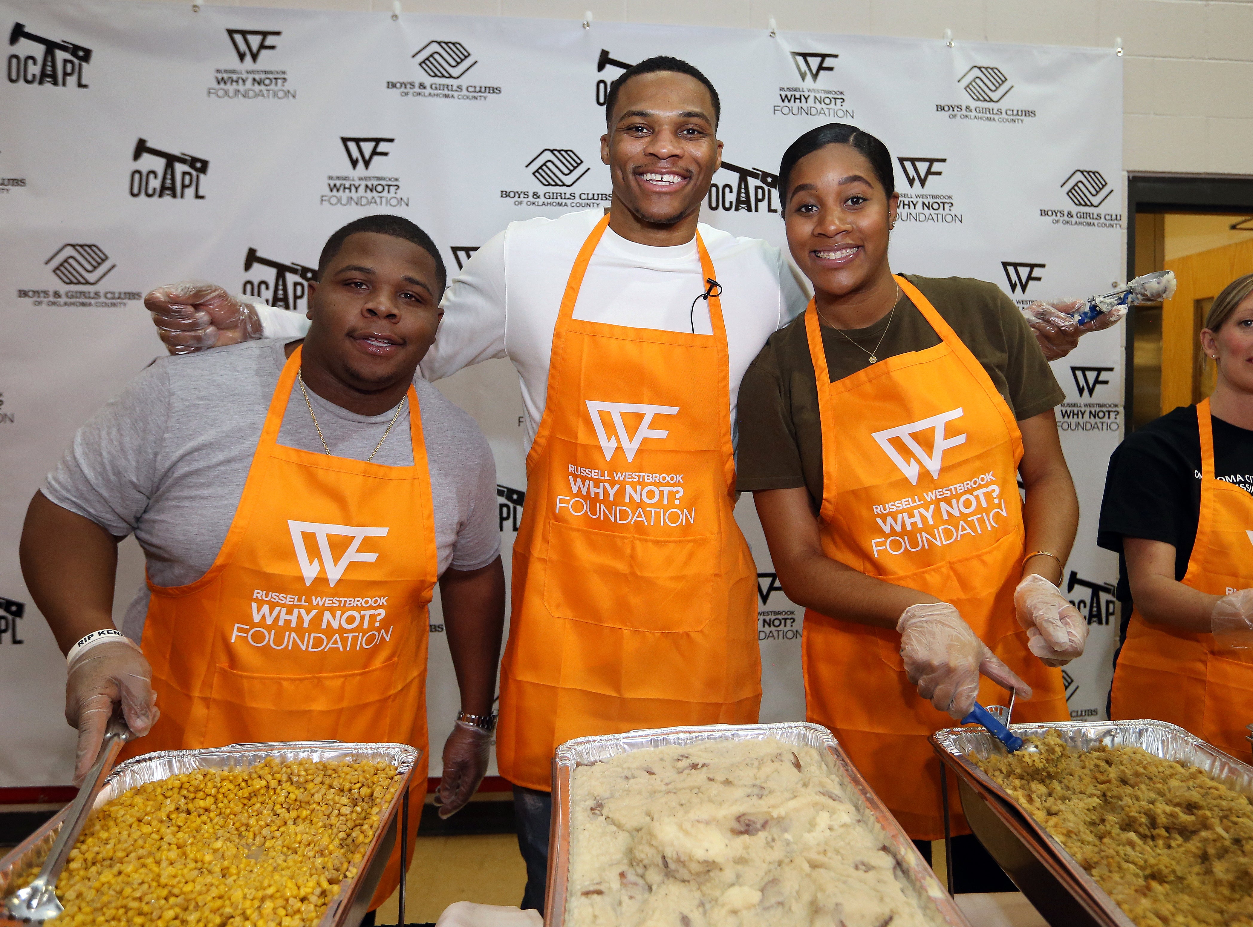 President Obama, Russell Westbrook, Mayor Aja Brown and many more show us how giving back is a great way of giving thanks

