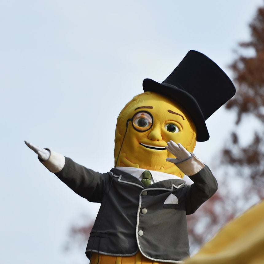 Yes, Mr. Peanut Dabbed His Way Through The Macy’s Thanksgiving Day Parade
