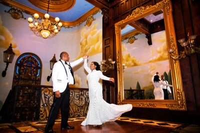 Bridal Bliss: Donald And Erica’s All Black Wedding Affair Was Major Glamour Goals