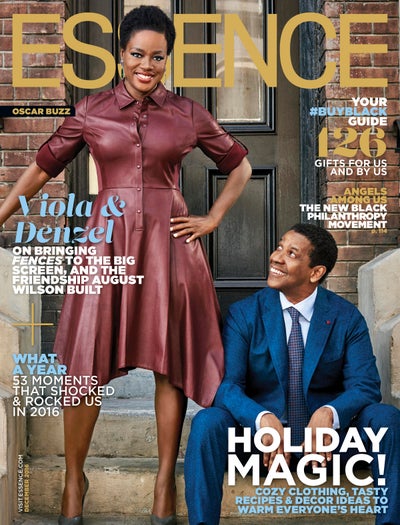 Denzel Washington and Viola Davis Shine on the December issue of ESSENCE