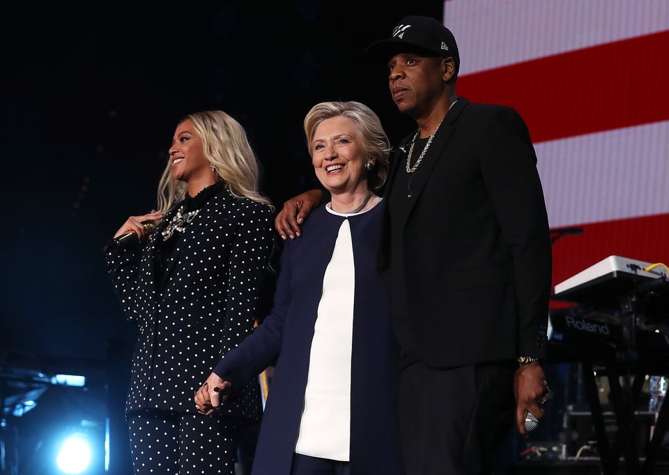 Beyonce And Jay Z Officially Endorse Hillary Clinton For President At Star-Studded Ohio Concert 