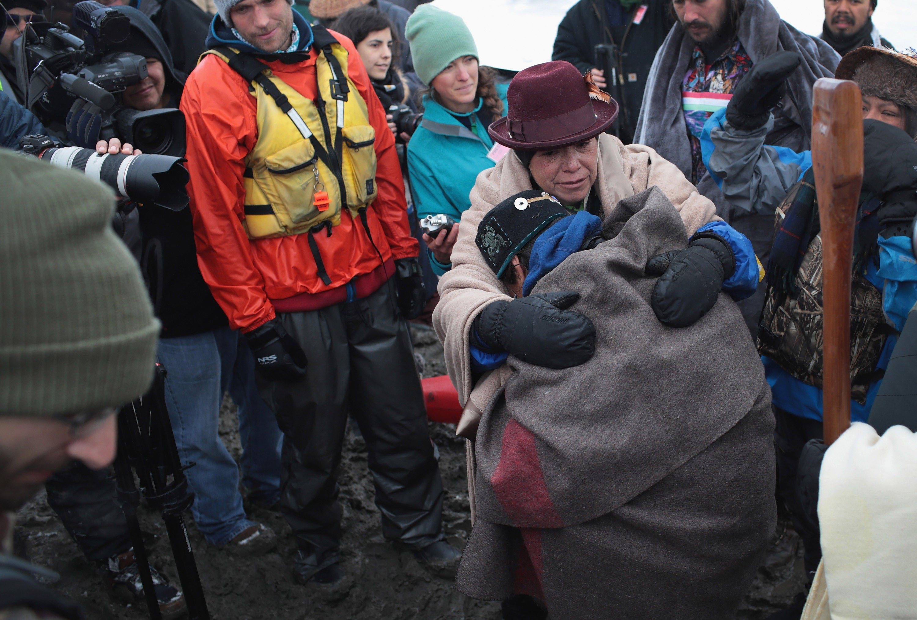 Victory At Standing Rock: 17 Inspiring Photos Of Protesters Celebrating The Dakota Pipeline Halt

